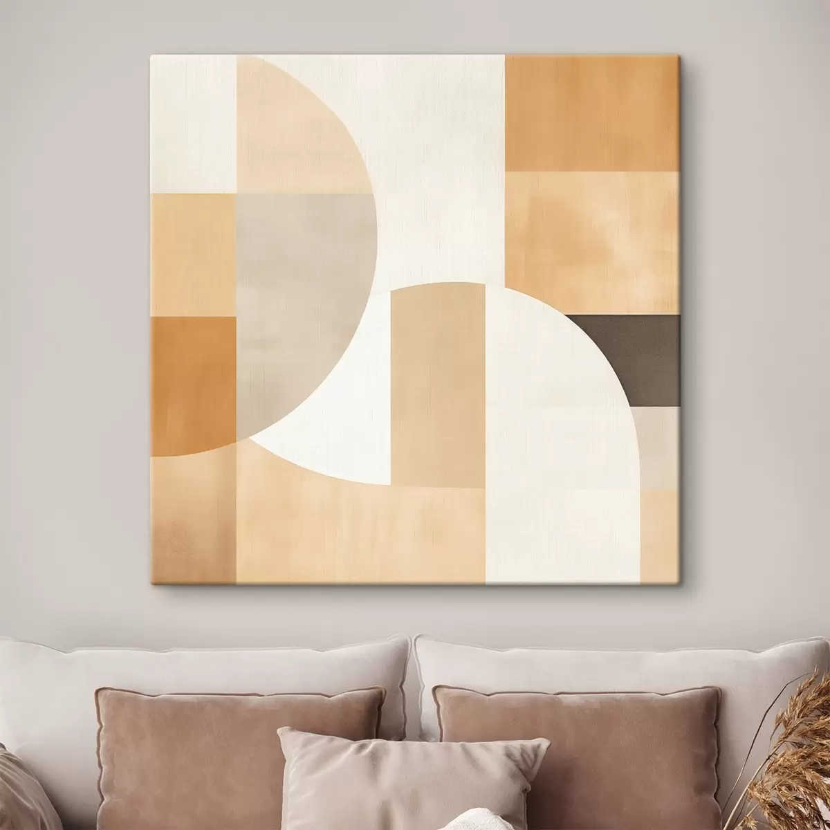 murales de pared Colinas decorativas de estilo artístico s46651