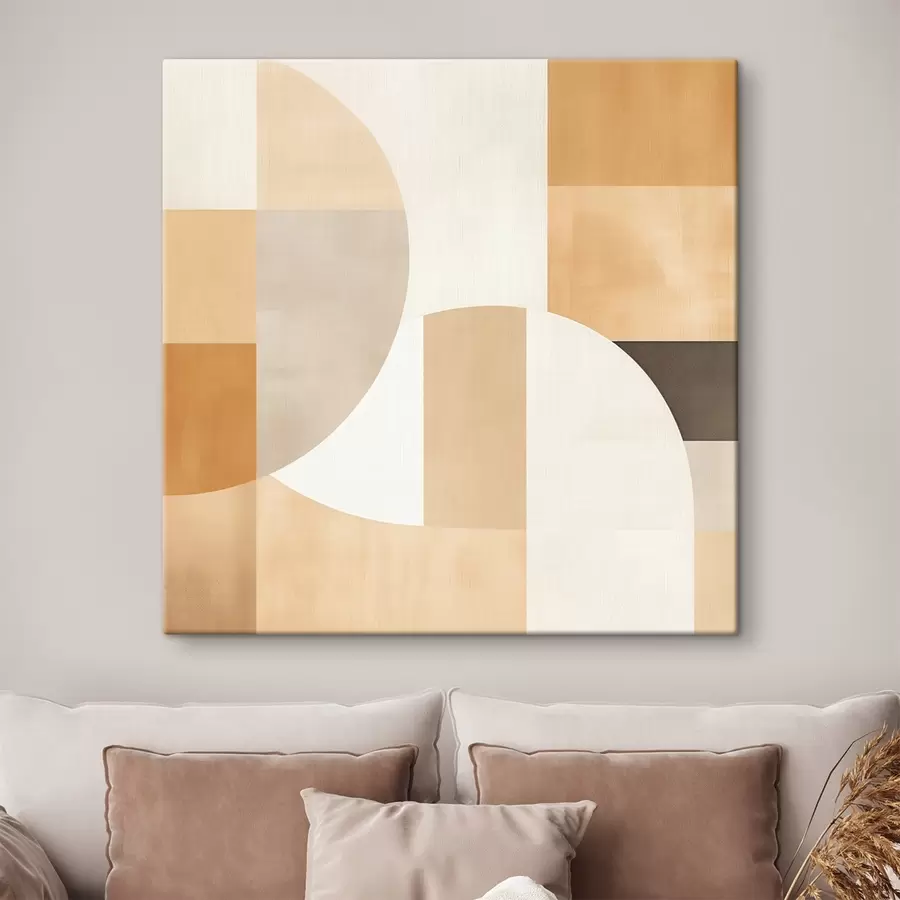 murales de pared Colinas decorativas de estilo artístico s46651