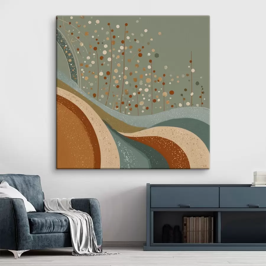 murales de pared Composición con pequeños elementos decorativos s46653