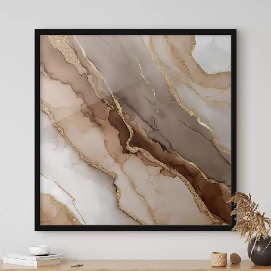 murales de pared Motivo de piedra texturizada en estilo artístico f46643