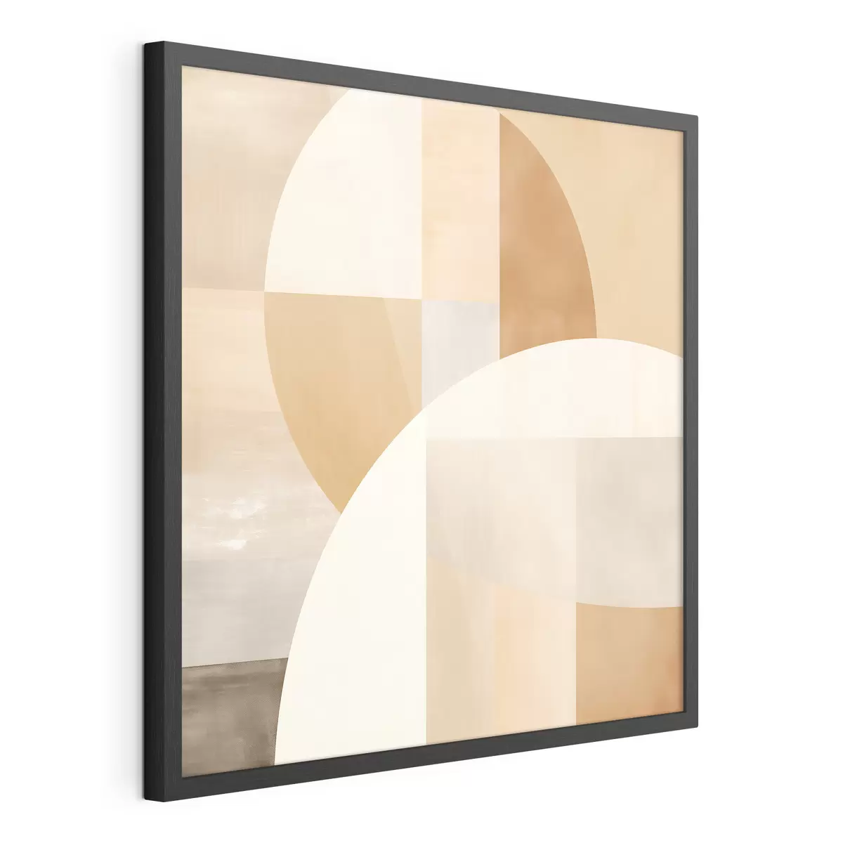 Poster Geometría artística en tonos pastel f46650