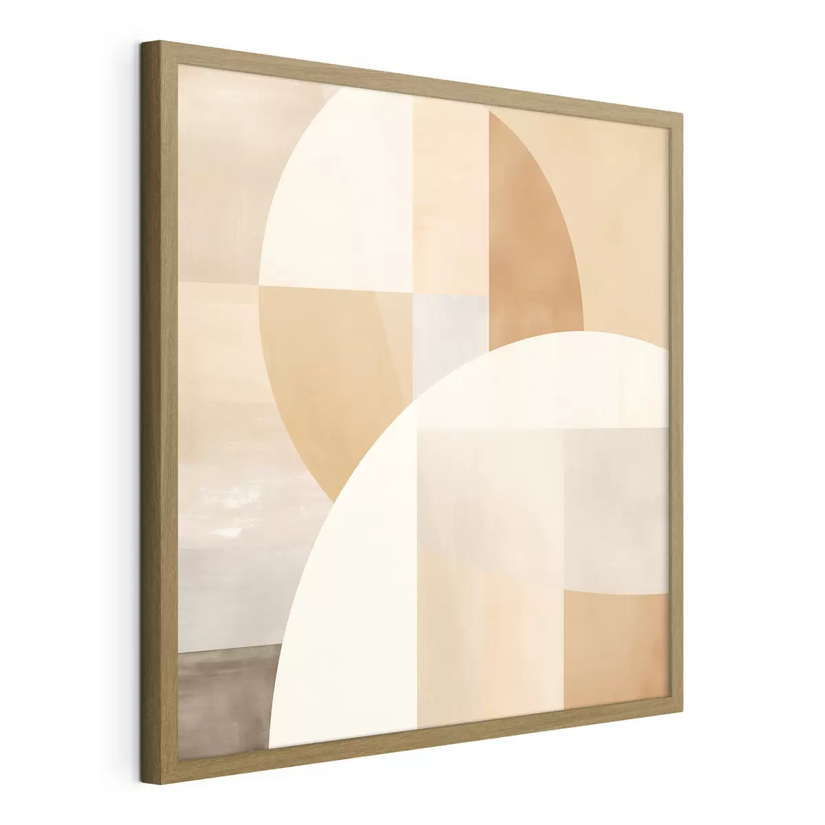 Poster Geometría artística en tonos pastel f46650
