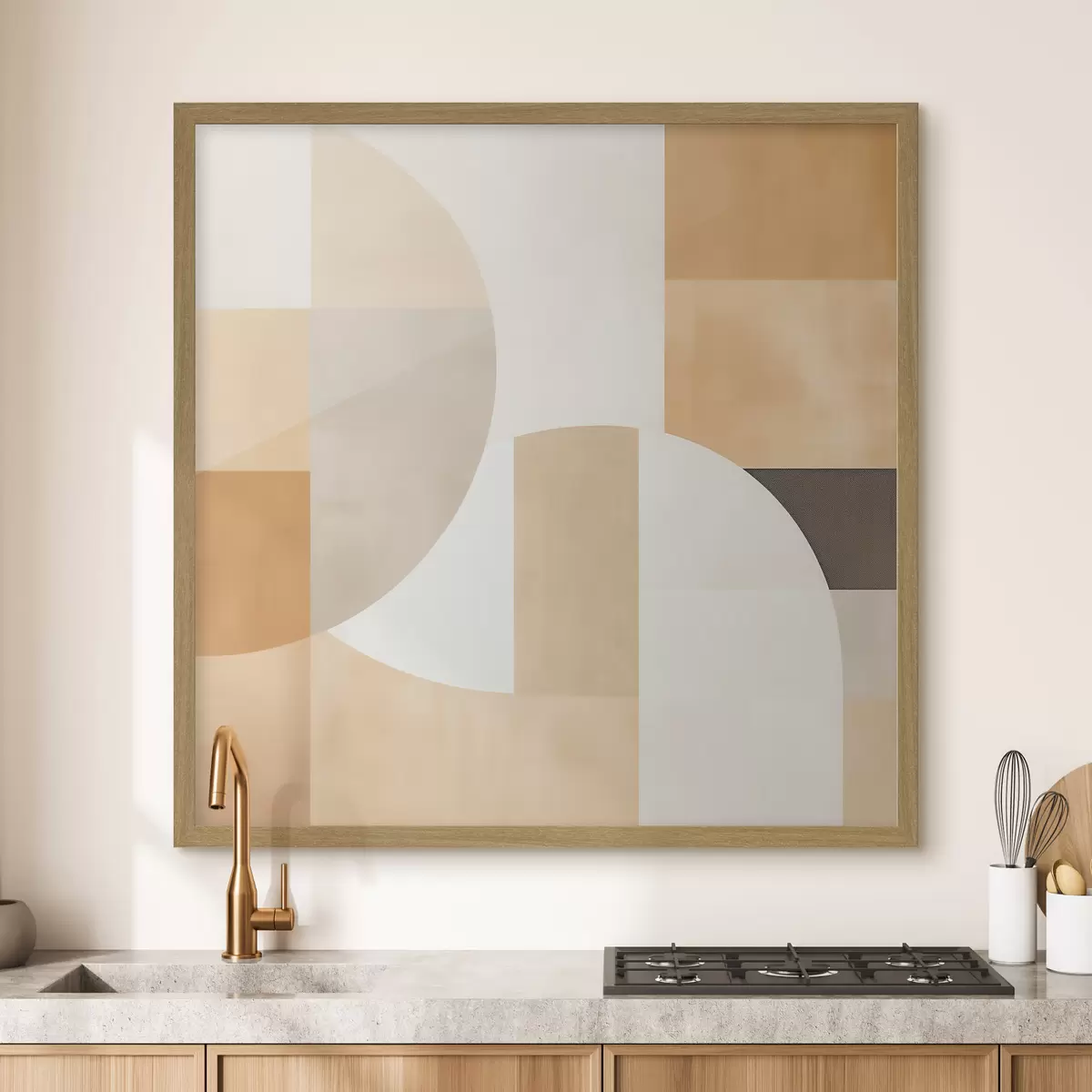 Poster Colinas decorativas de estilo artístico f46651
