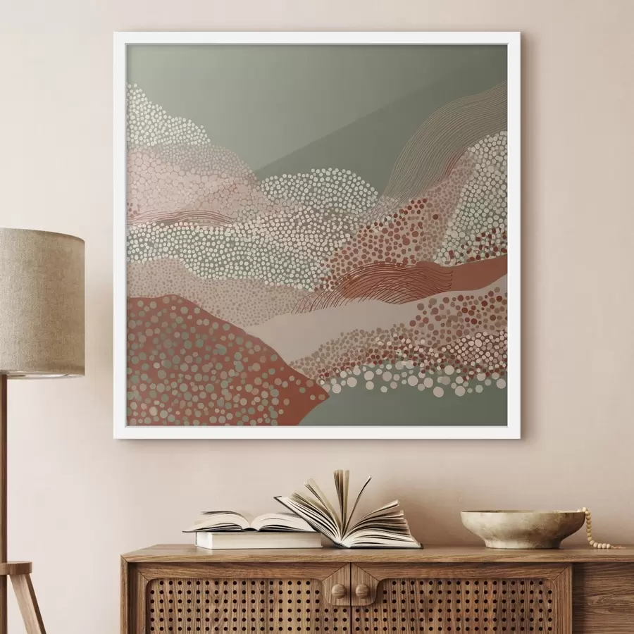 murales de pared Paisaje en una ejecución estilizada f46652