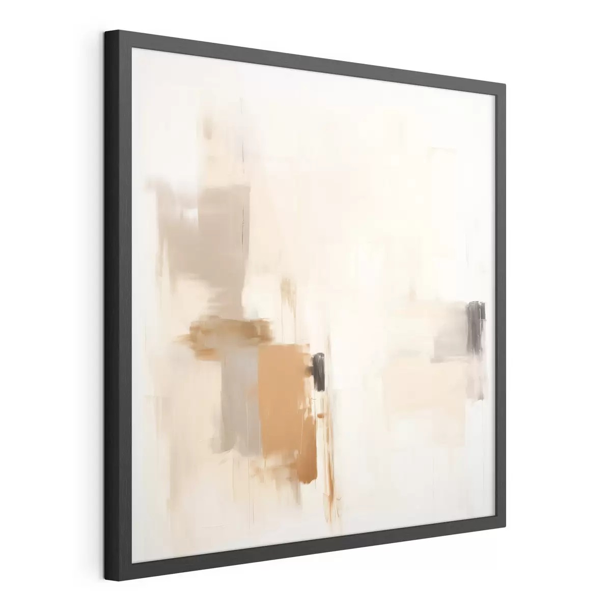 Poster Abstracción con formas difuminadas en tonos tranquilos f46655