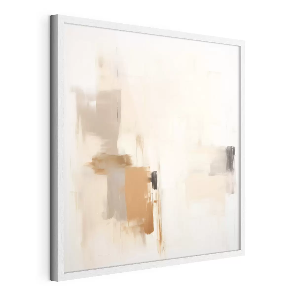 Poster Abstracción con formas difuminadas en tonos tranquilos f46655