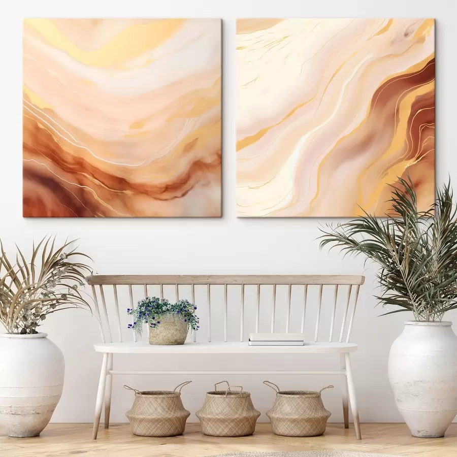 murales de pared Estructuras ligeramente onduladas con técnica de acuarela. m00991