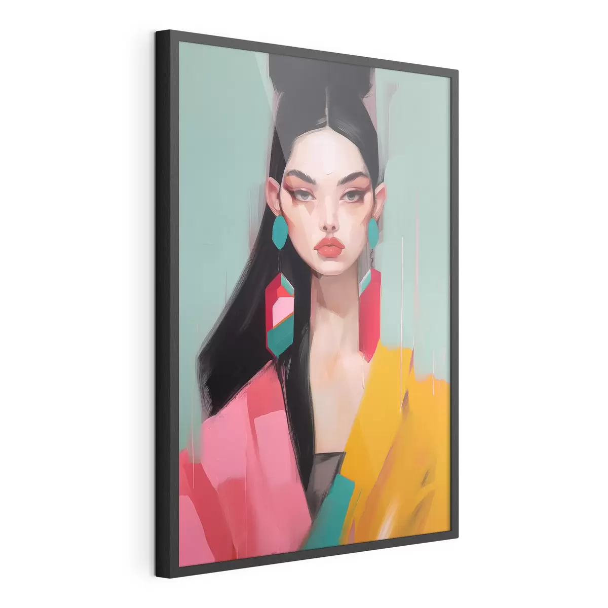 Poster Retrato abstracto de moda f46808