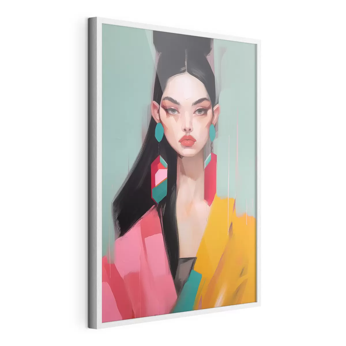 Poster Retrato abstracto de moda f46808