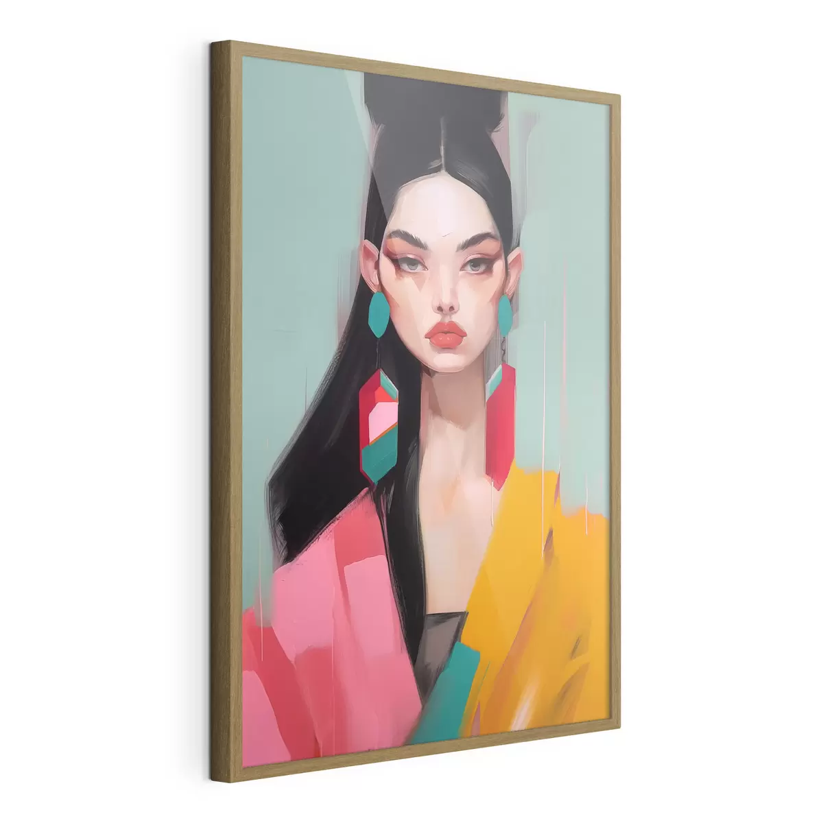 Poster Retrato abstracto de moda f46808