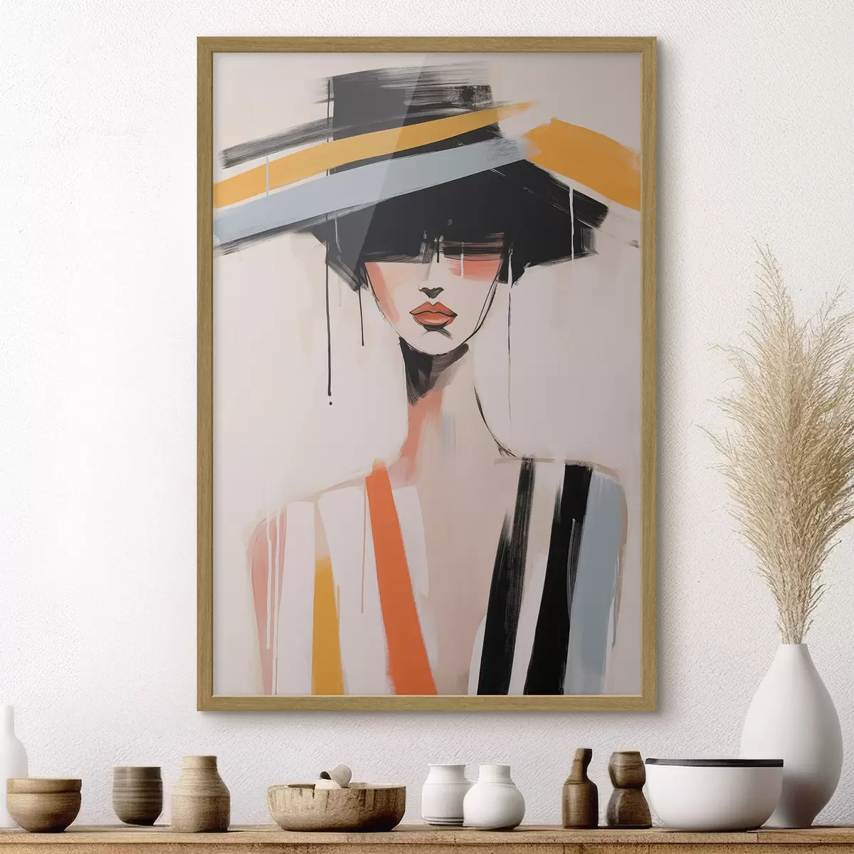 Poster Retrato cubista f46809