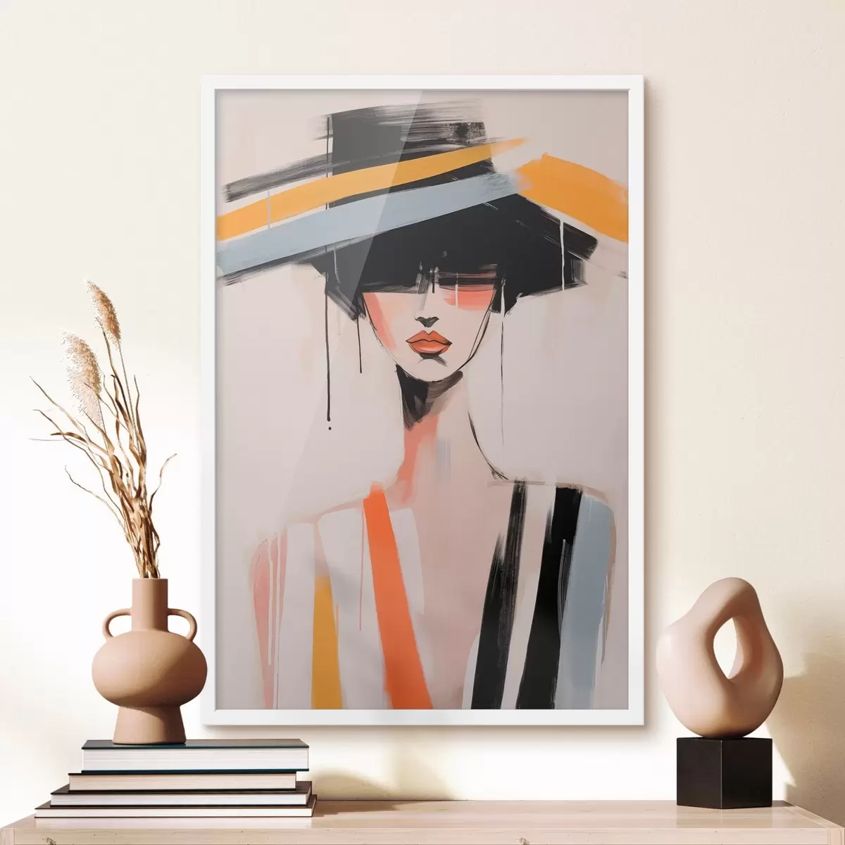 Poster Retrato cubista f46809