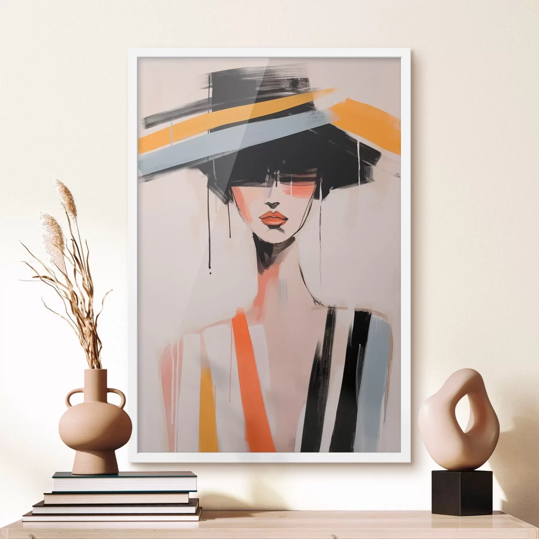 murales de pared Retrato cubista f46809