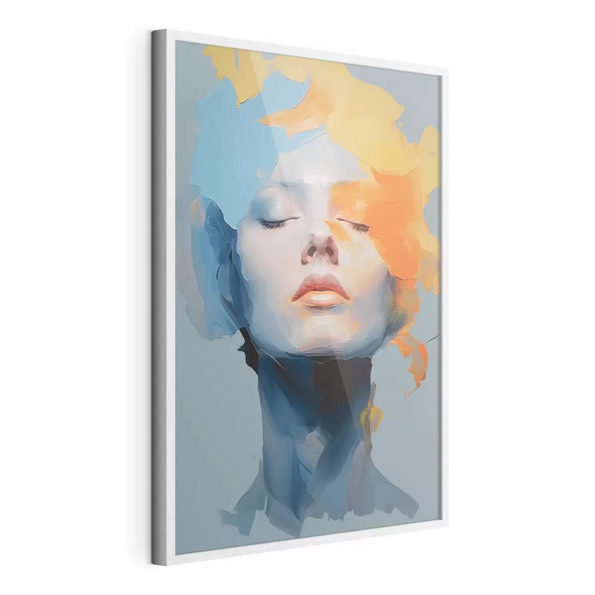 Poster Chica en pintura f46810