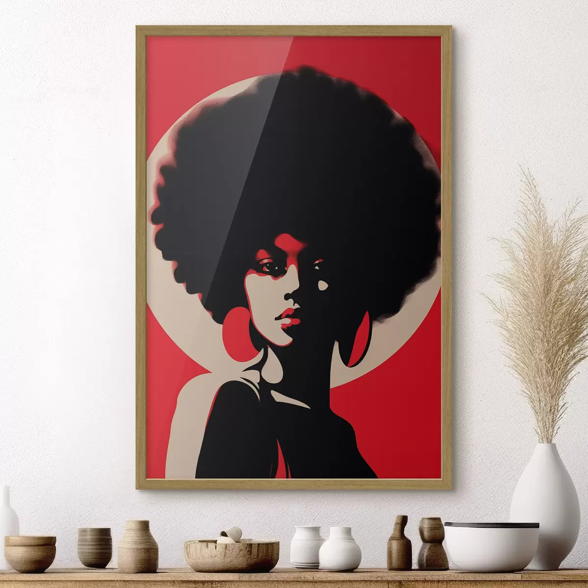 Poster Estilo afro f46818