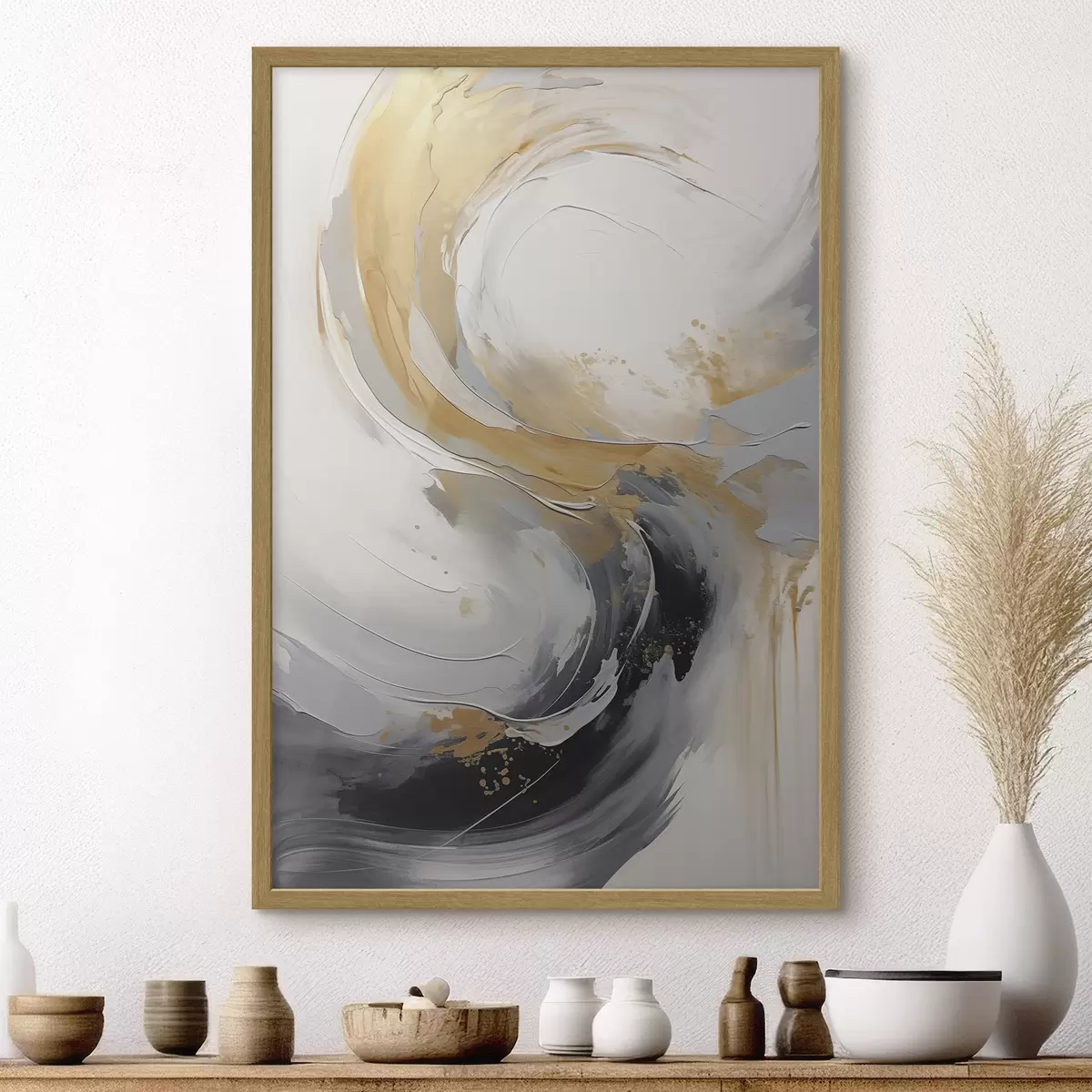 Poster Abstracción dinámica f46829