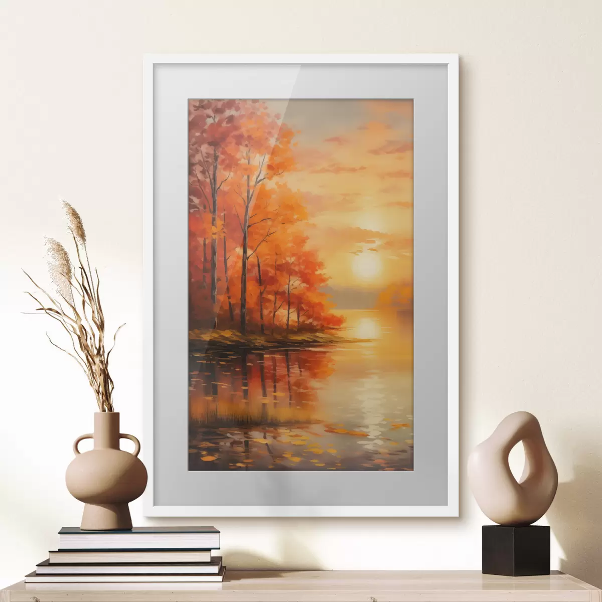 Poster Bosque otoñal f46771