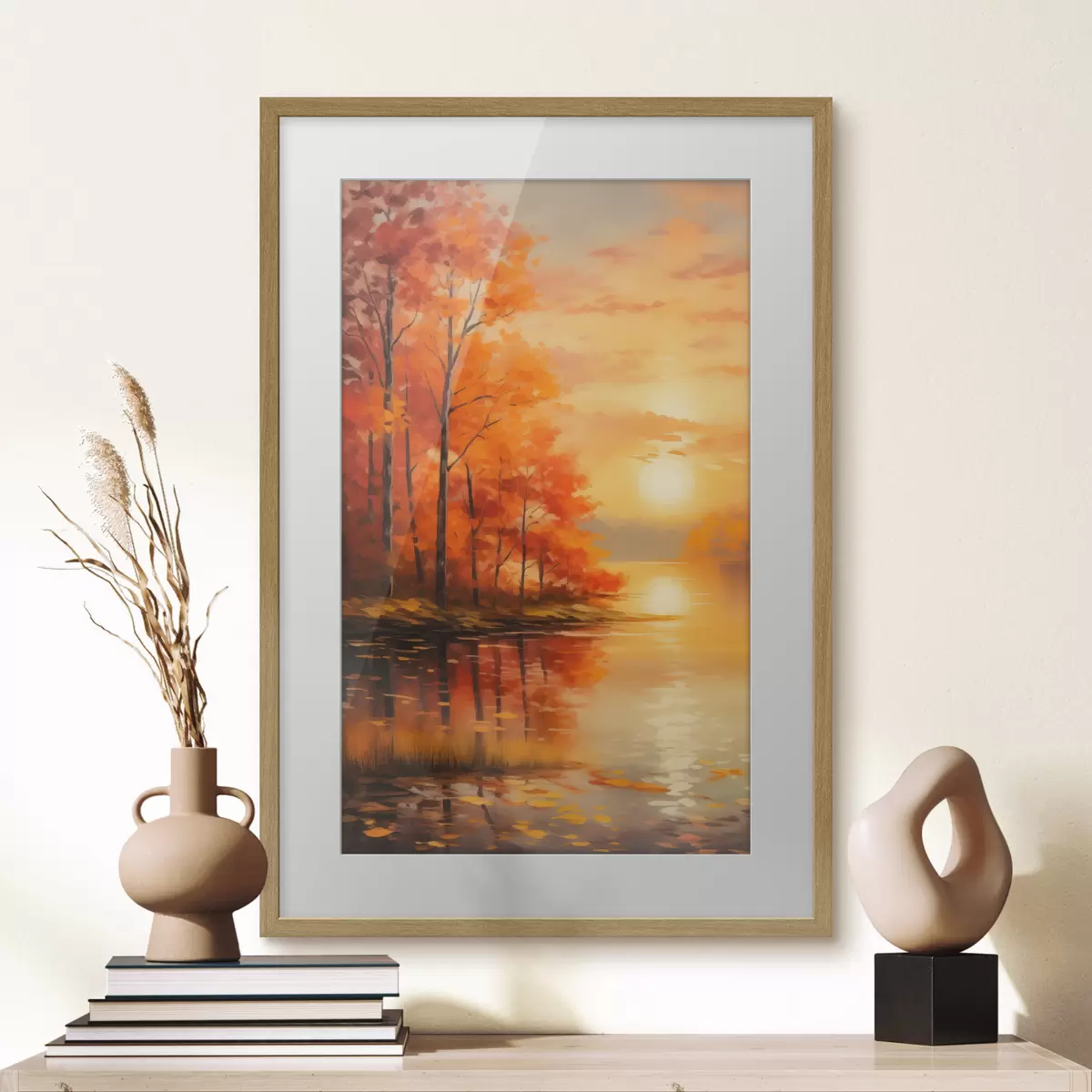 Poster Bosque otoñal f46771