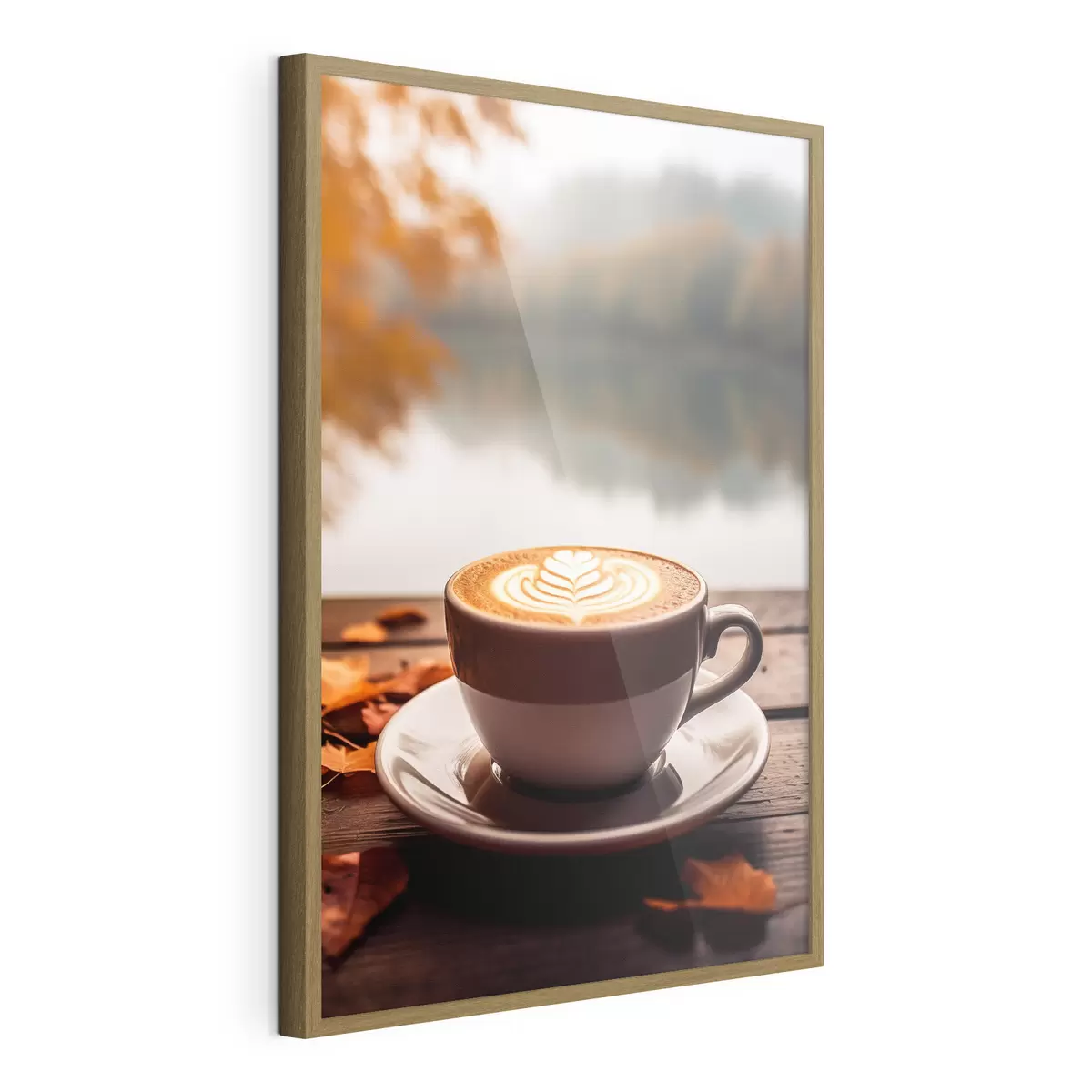 Poster Cappuccino aromático, café f46775