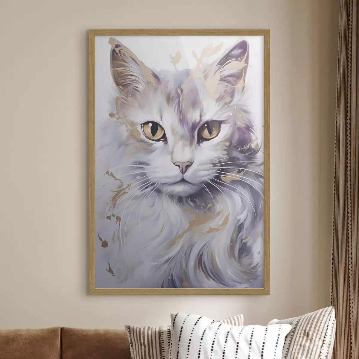 Poster Gato y serenidad f46837