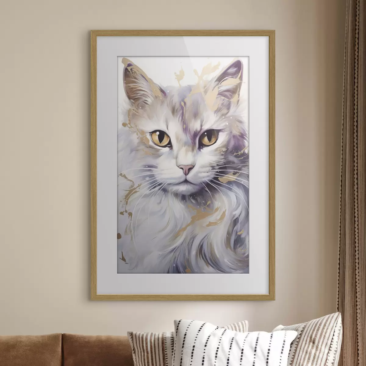 Poster Gato y serenidad f46837