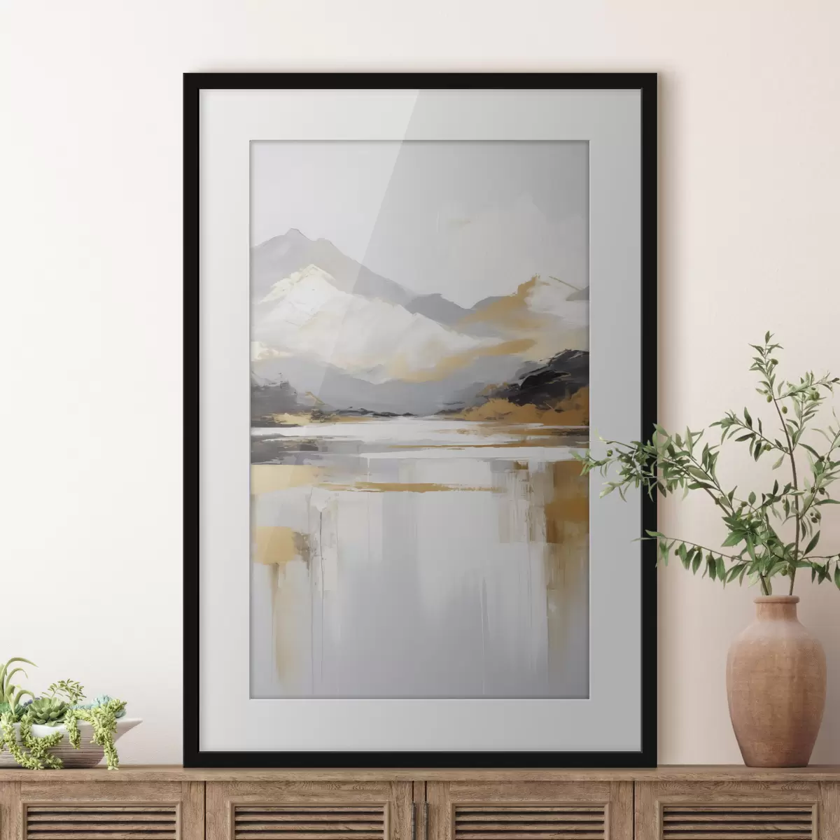 Poster Montañas interiores f46841