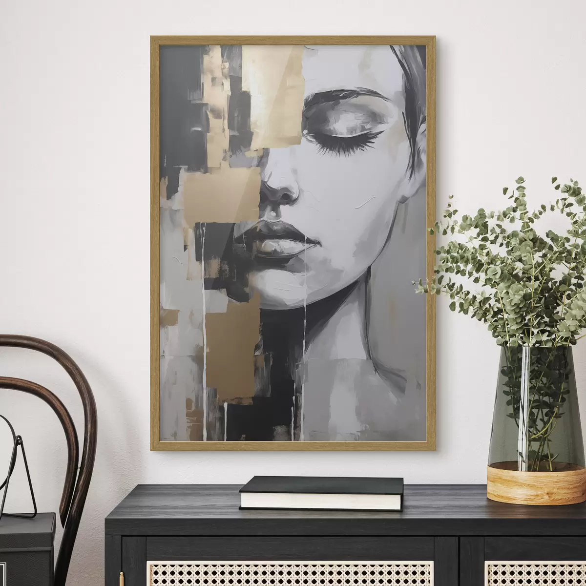Poster Retrato abstracto f46842