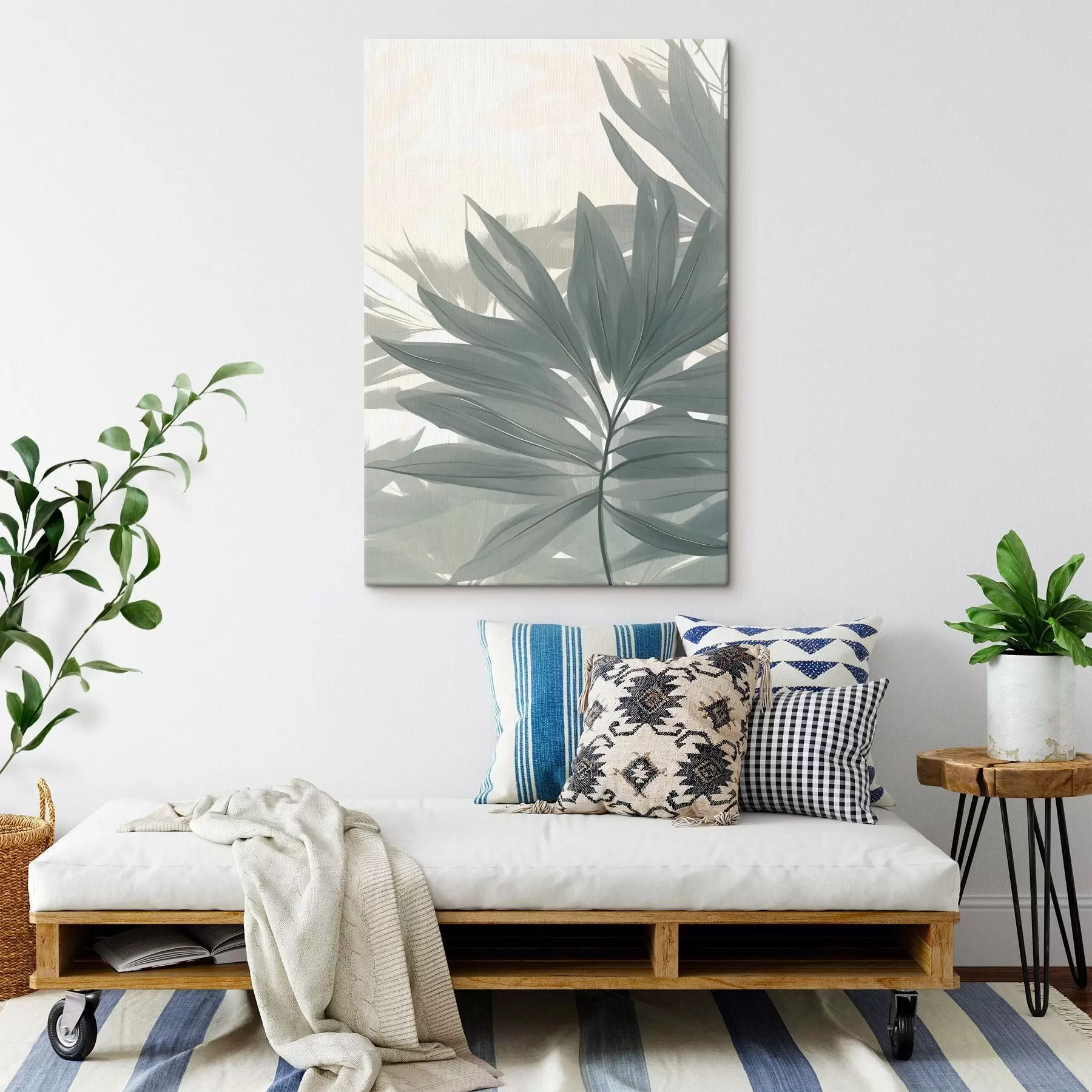 murales de pared Hojas tropicales s46874