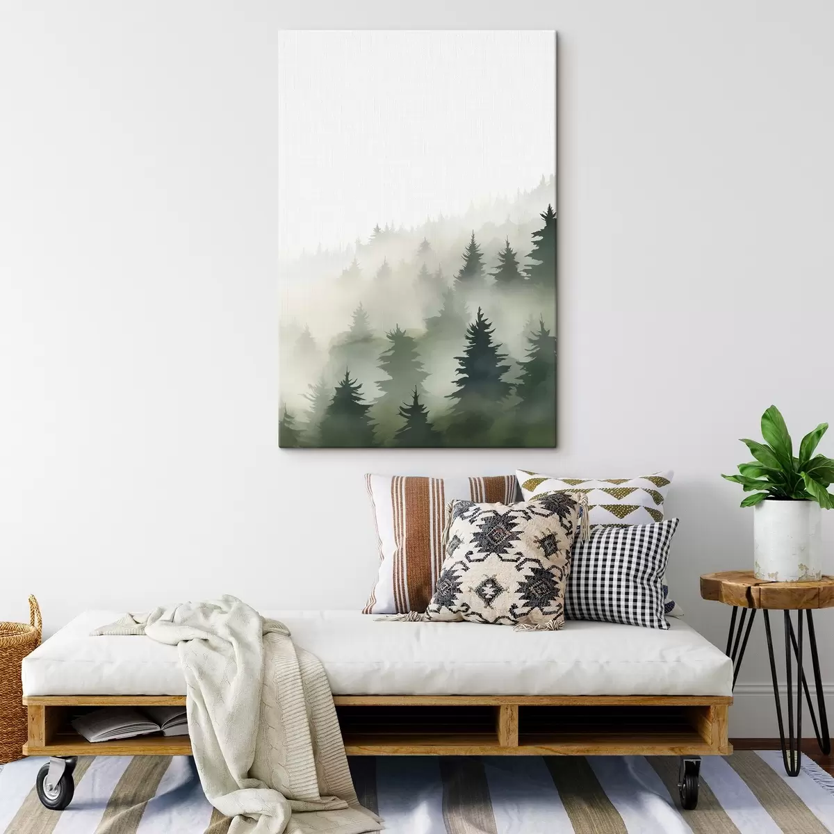 murales de pared Bosque brumoso s46876