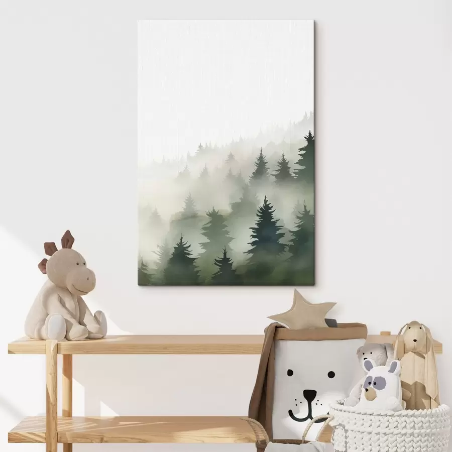 murales de pared Bosque brumoso s46876