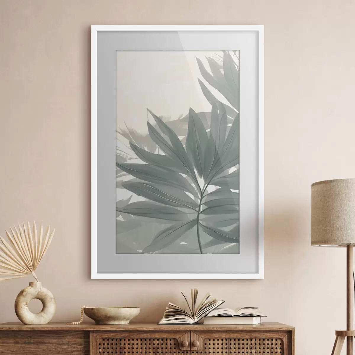 Poster Hojas tropicales f46874