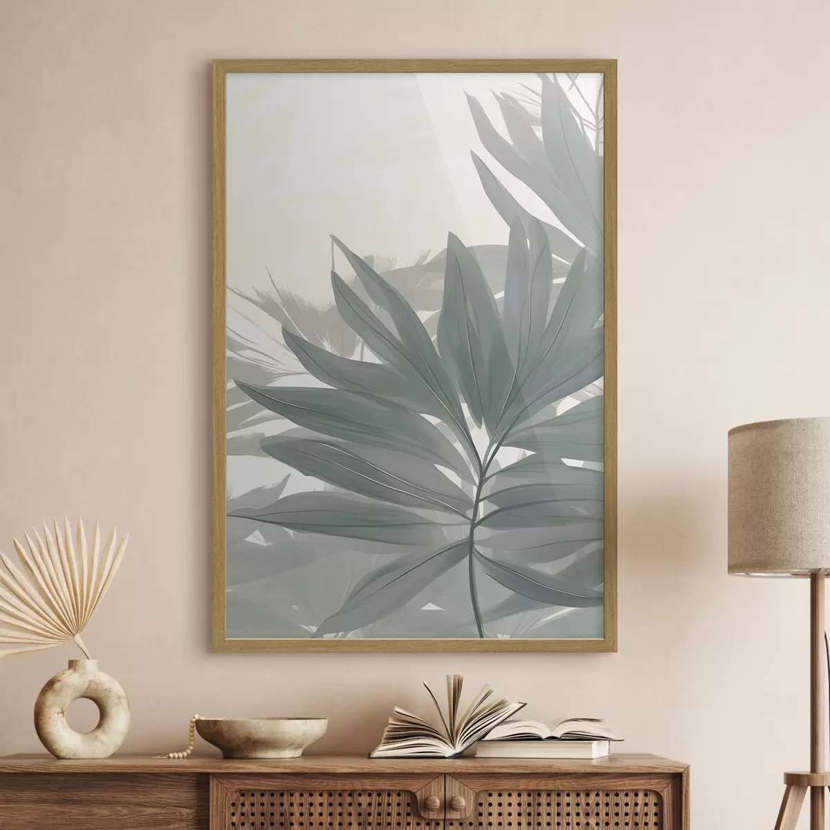 Poster Hojas tropicales f46874