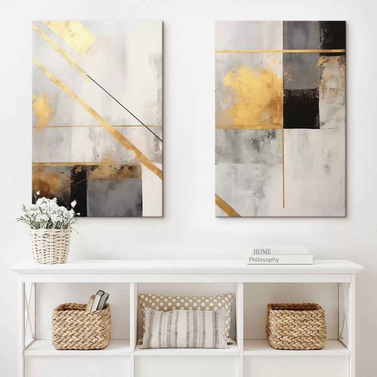 murales de pared Resumen Antecedentes, Geometría m01064