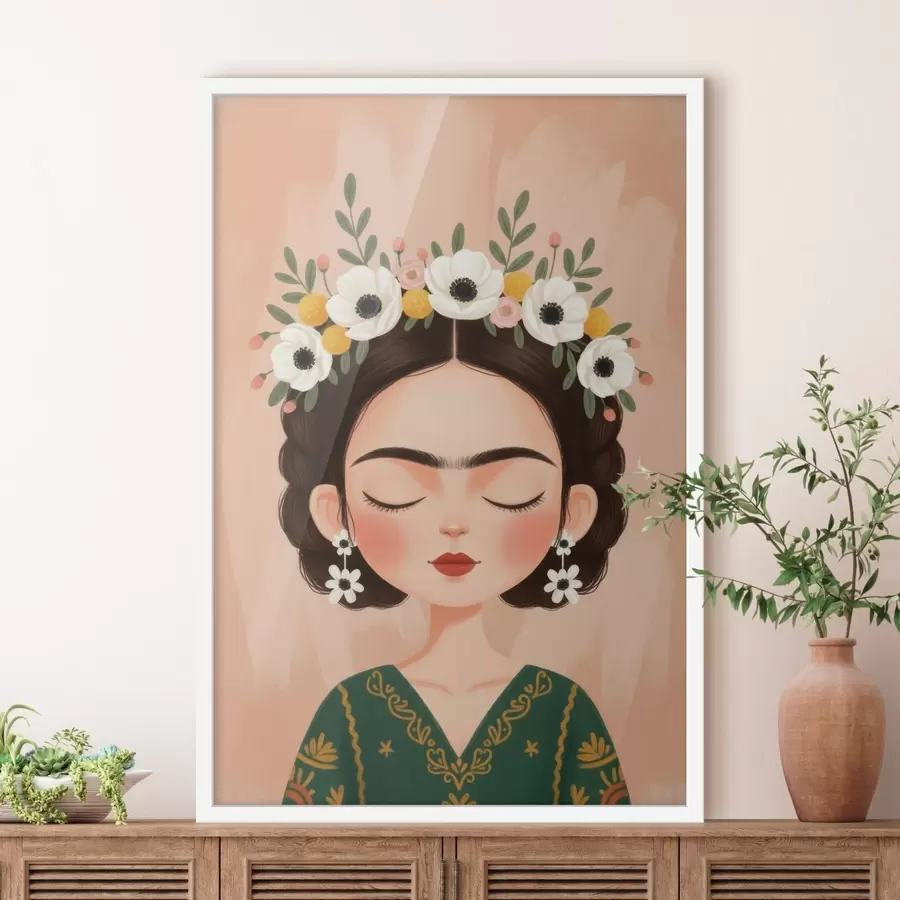 murales de pared Frida f46862