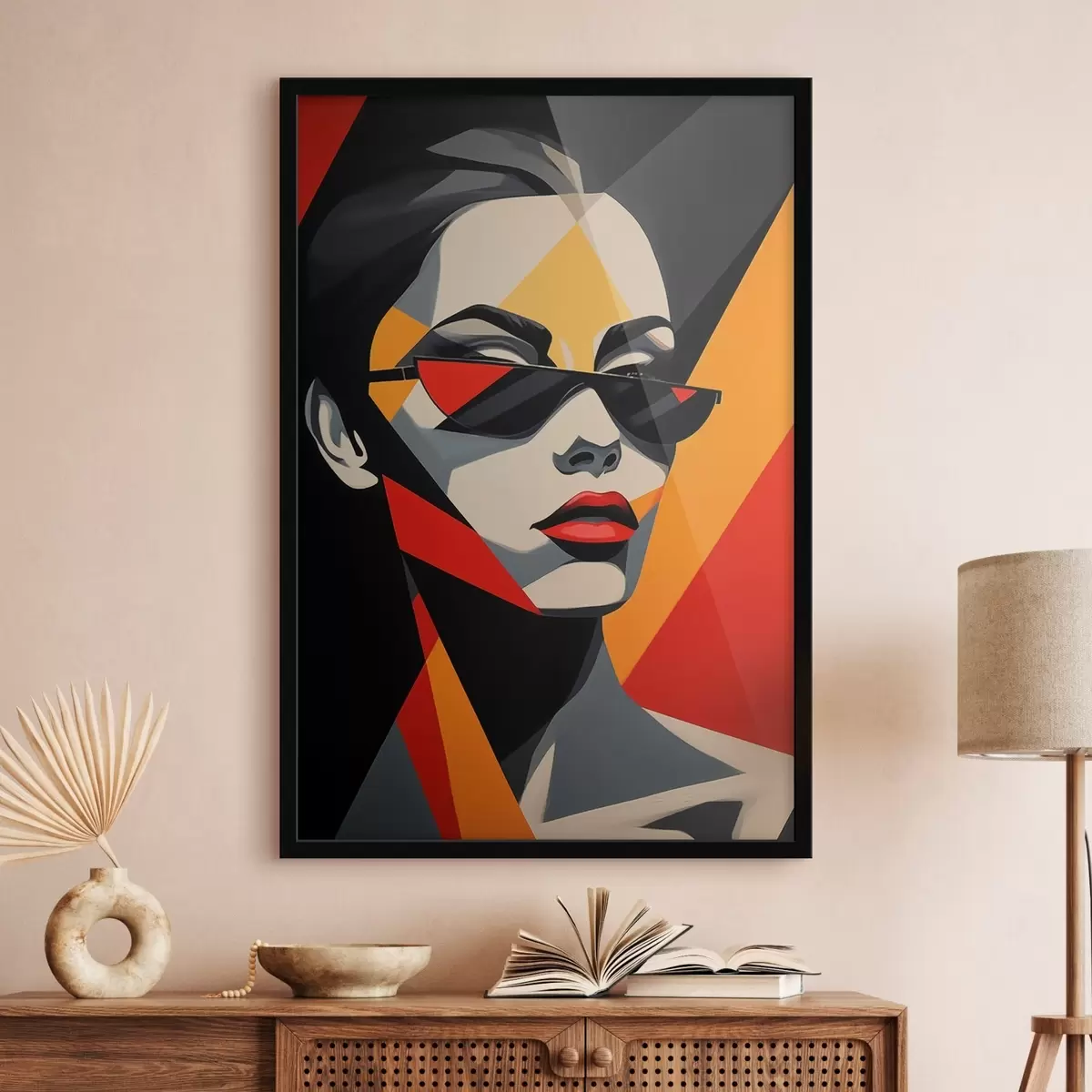 Poster Retrato abstracto f46864