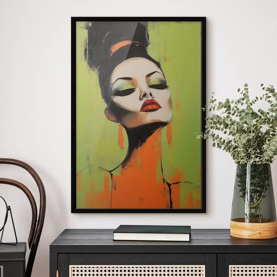 murales de pared Retrato de una niña f46866