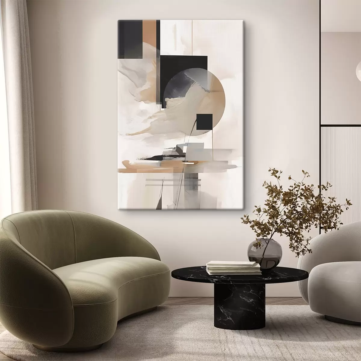 murales de pared Abstracción contemporánea s46909