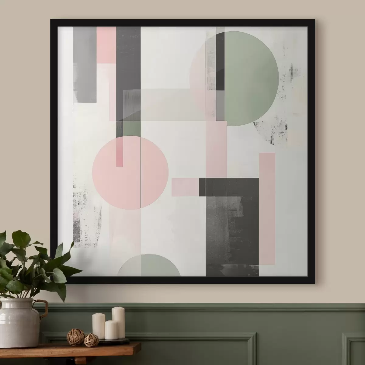 Poster Abstracción geométrica f46902