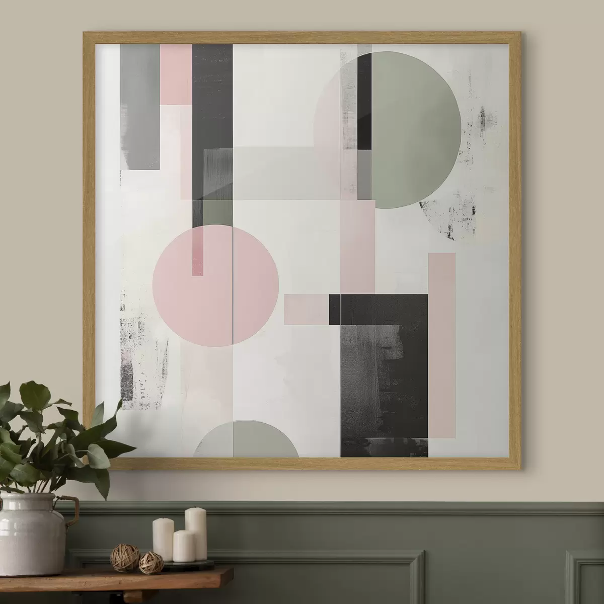 Poster Abstracción geométrica f46902