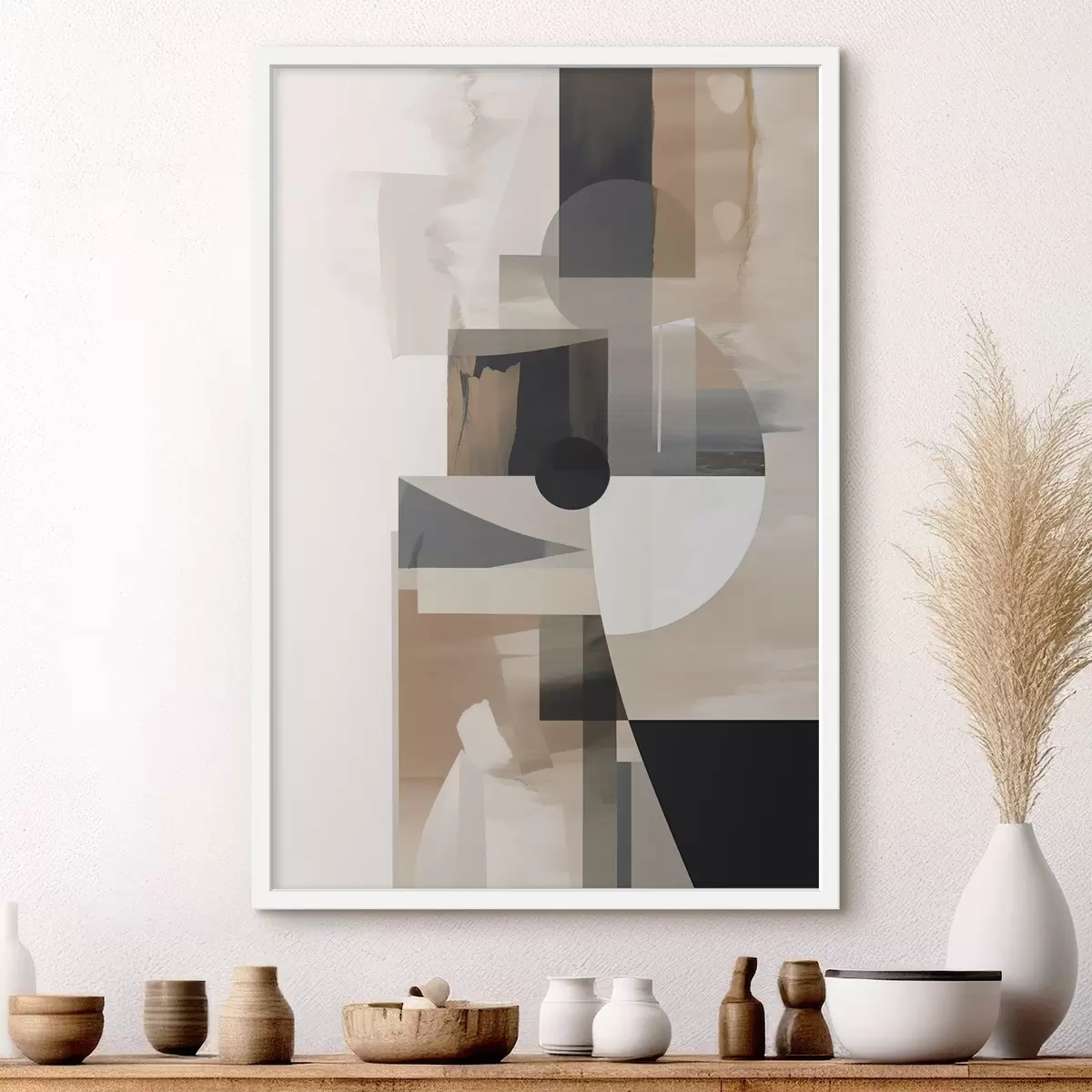 Poster Abstracción contemporánea f46910