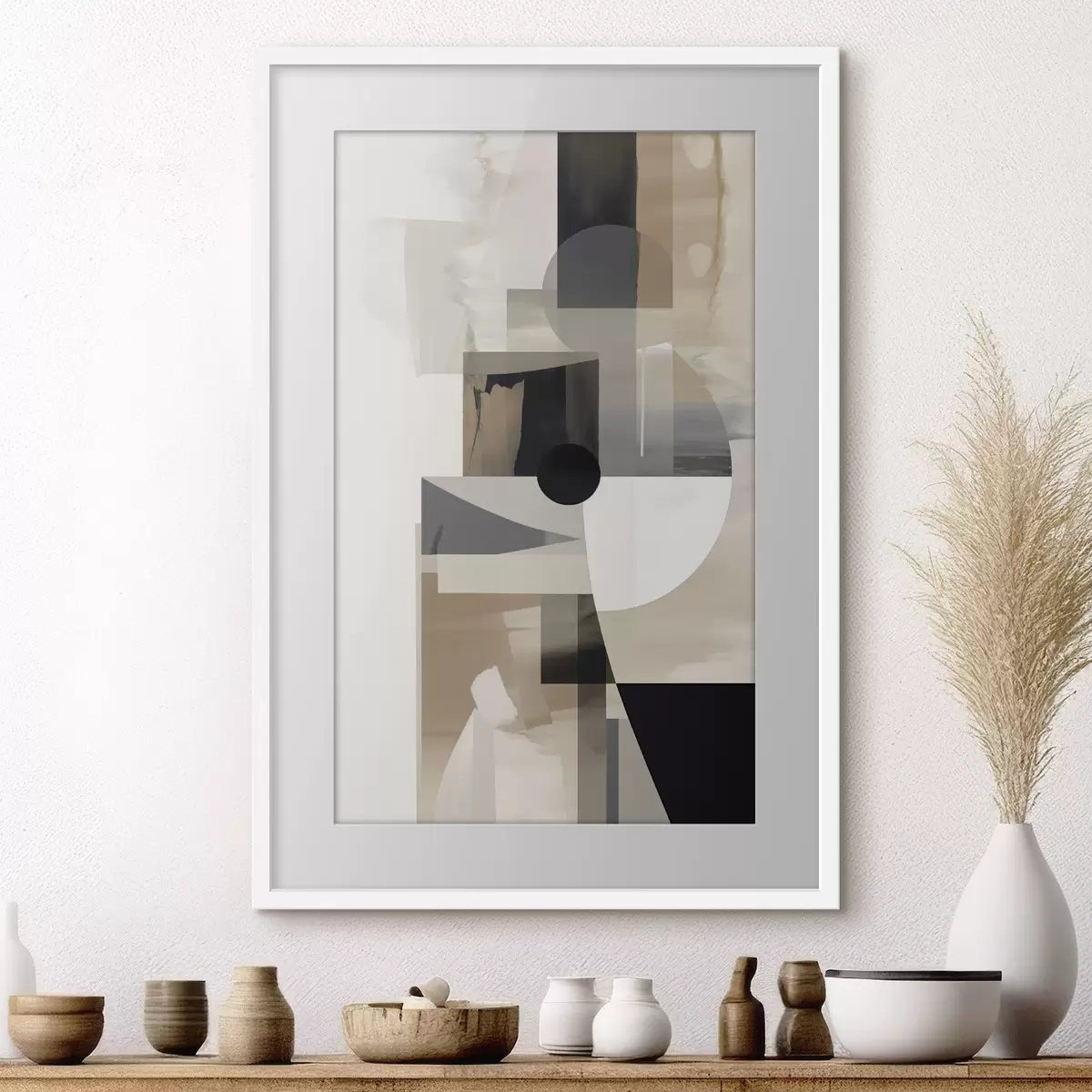 Poster Abstracción contemporánea f46910