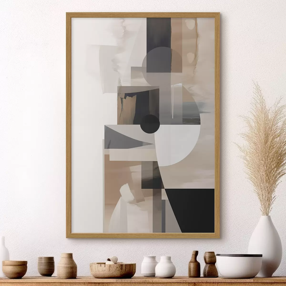 Poster Abstracción contemporánea f46910