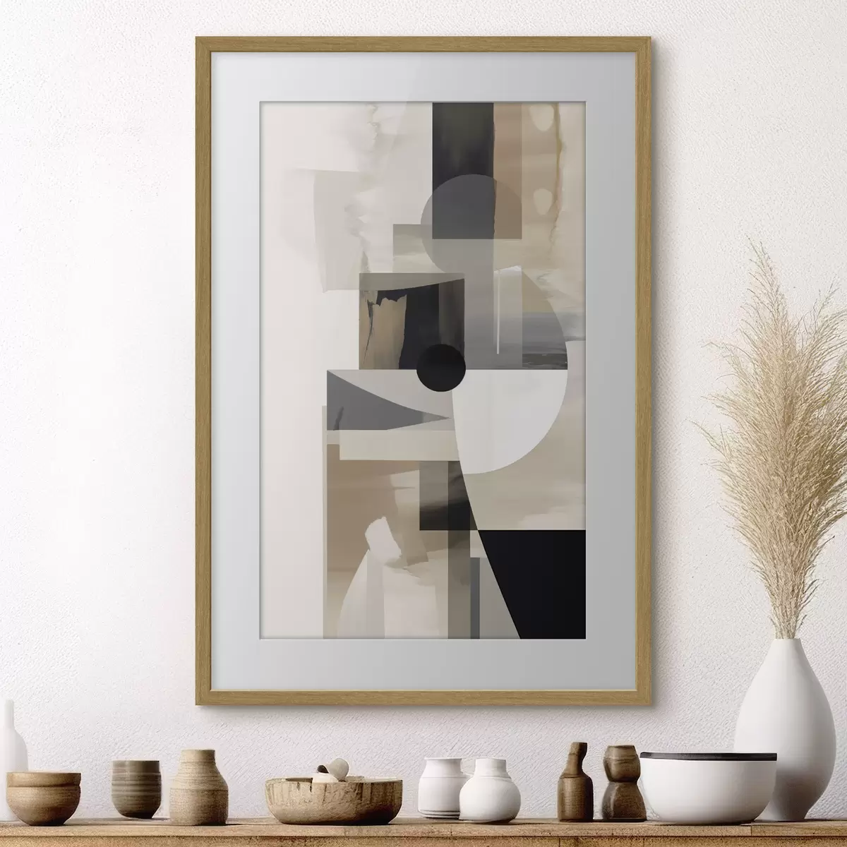 Poster Abstracción contemporánea f46910