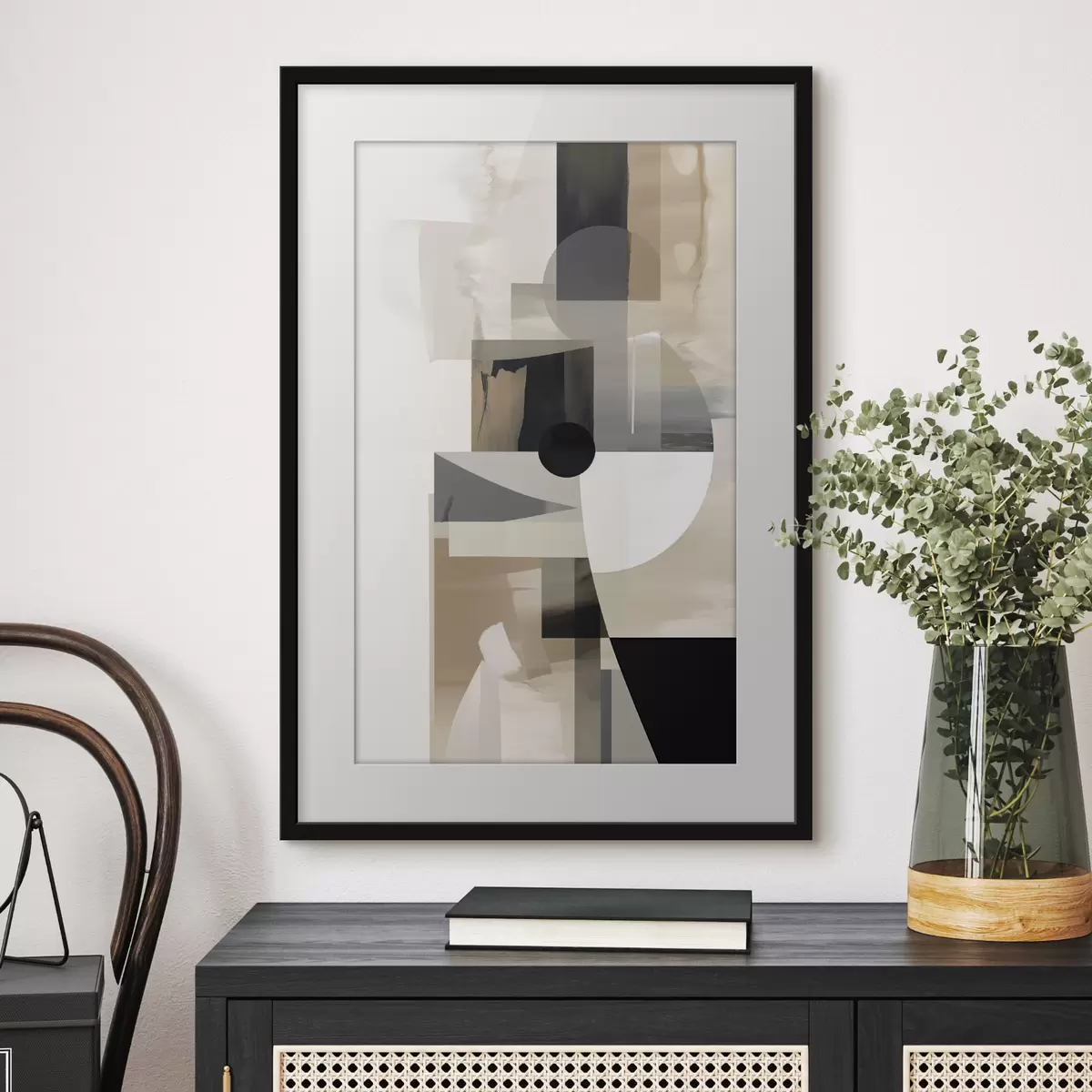 Poster Abstracción contemporánea f46910