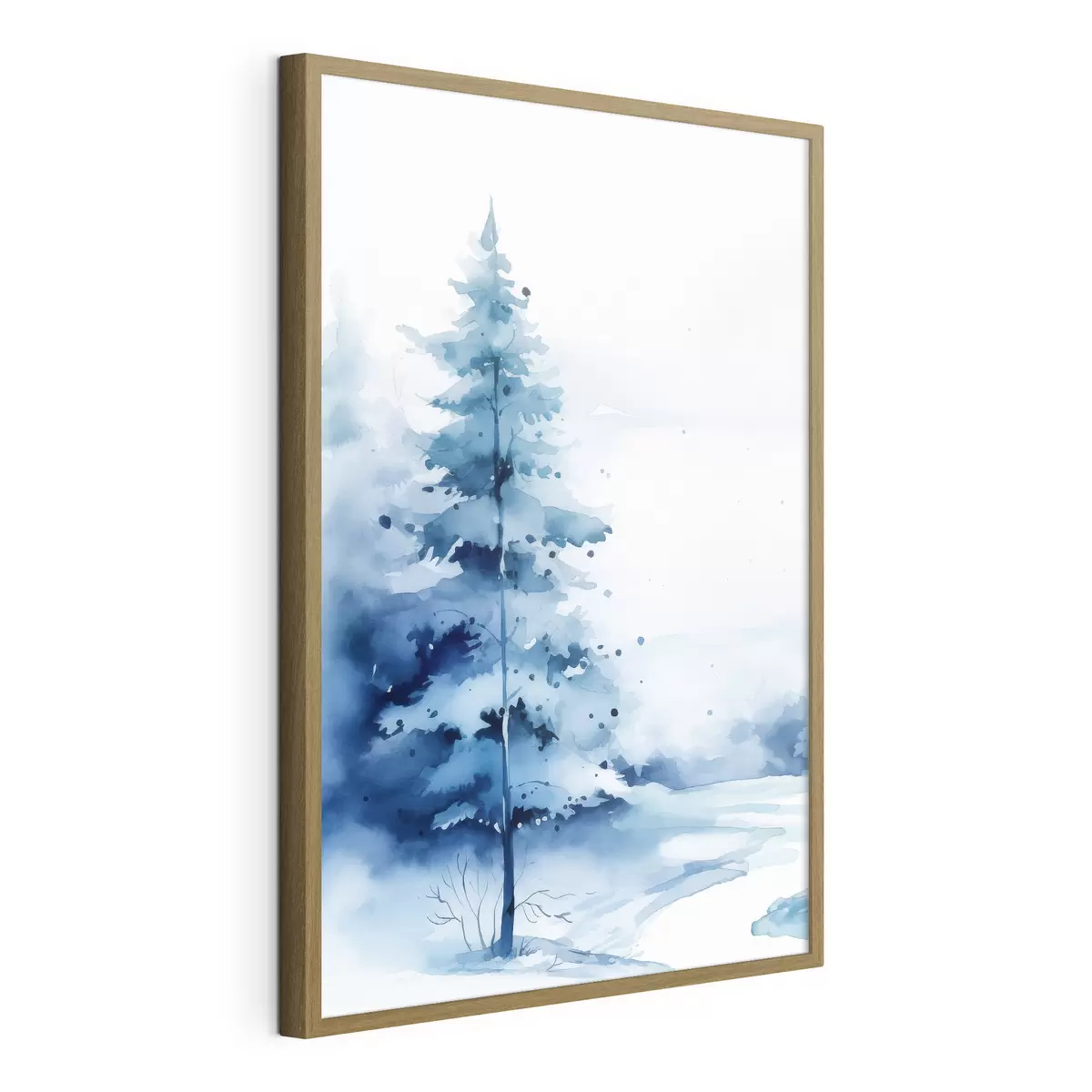 Poster Abeto en el bosque f46966