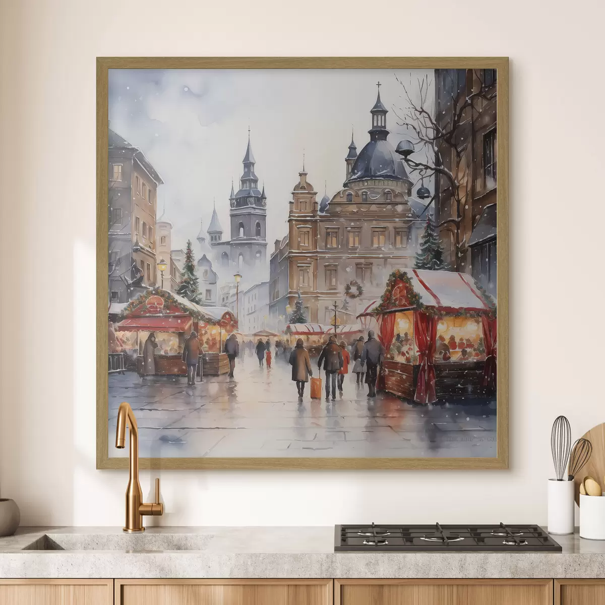 Poster Praga en invierno f46968