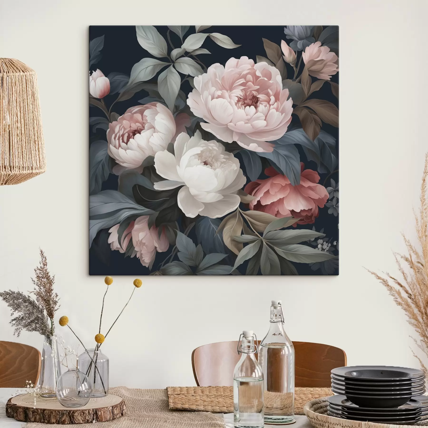 murales de pared Flores decorativas s46914