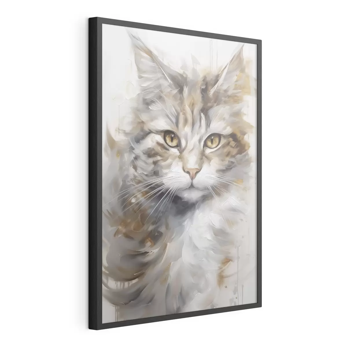 Poster Pintura imitación gato f46833