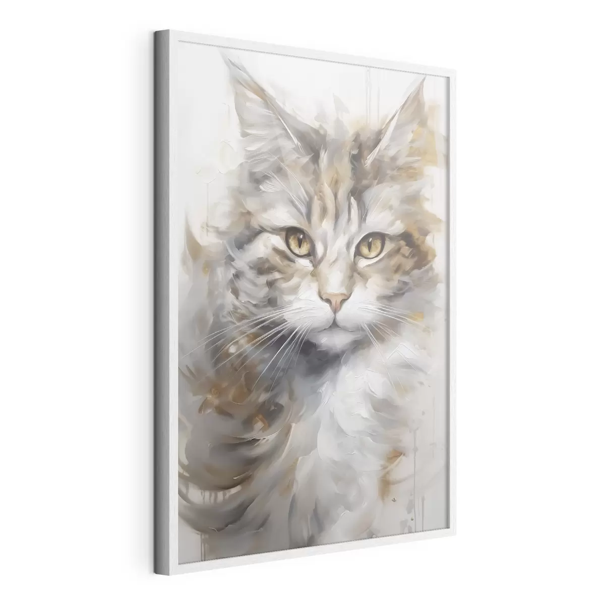 Poster Pintura imitación gato f46833
