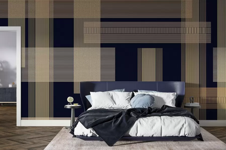 murales de pared Armonía geométrica w05014v2